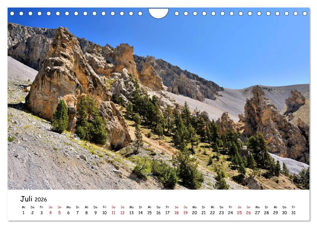 Bild: 9783457902097 | Französische Alpen - Route des Grandes Alpes (Wandkalender 2026 DIN...