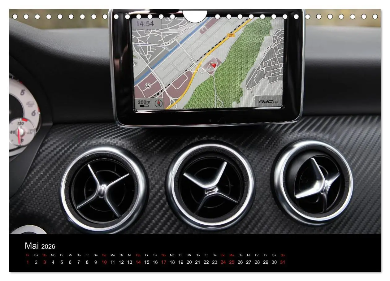 Bild: 9783516232097 | Mercedes-Benz A-Klasse (Wandkalender 2026 DIN A4 quer), CALVENDO...
