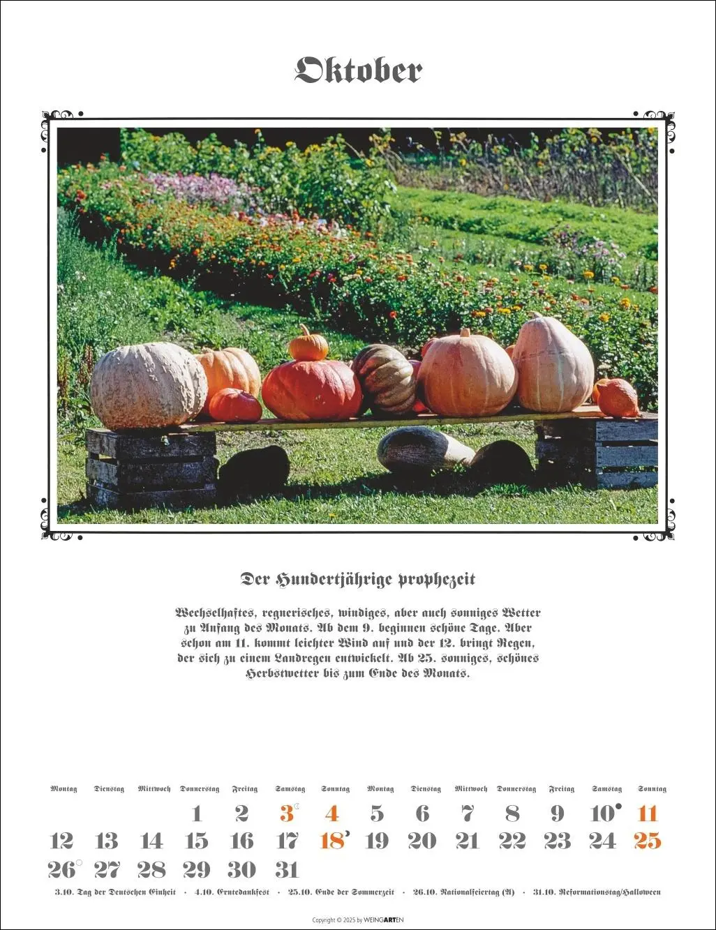 Bild: 9783839902097 | Der Hundertjährige Kalender 2026 | Wolf-Dietmar Unterweger | Kalender