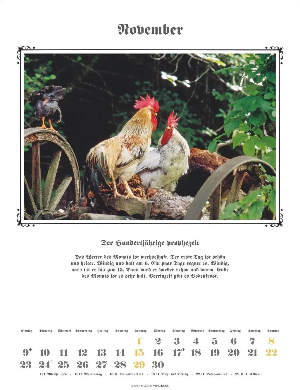 Bild: 9783839902097 | Der Hundertjährige Kalender 2026 | Wolf-Dietmar Unterweger | Kalender