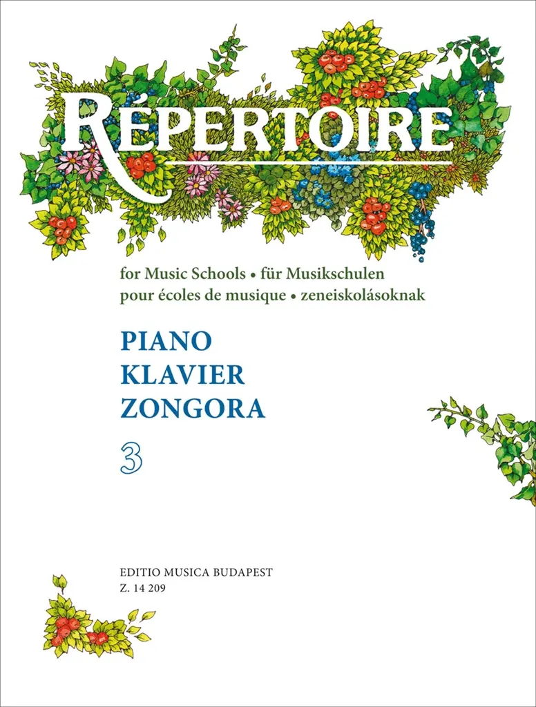 Cover: 9790080142097 | Repertoire für Musikschulen Band 3 für Klavier | Buch | 2000