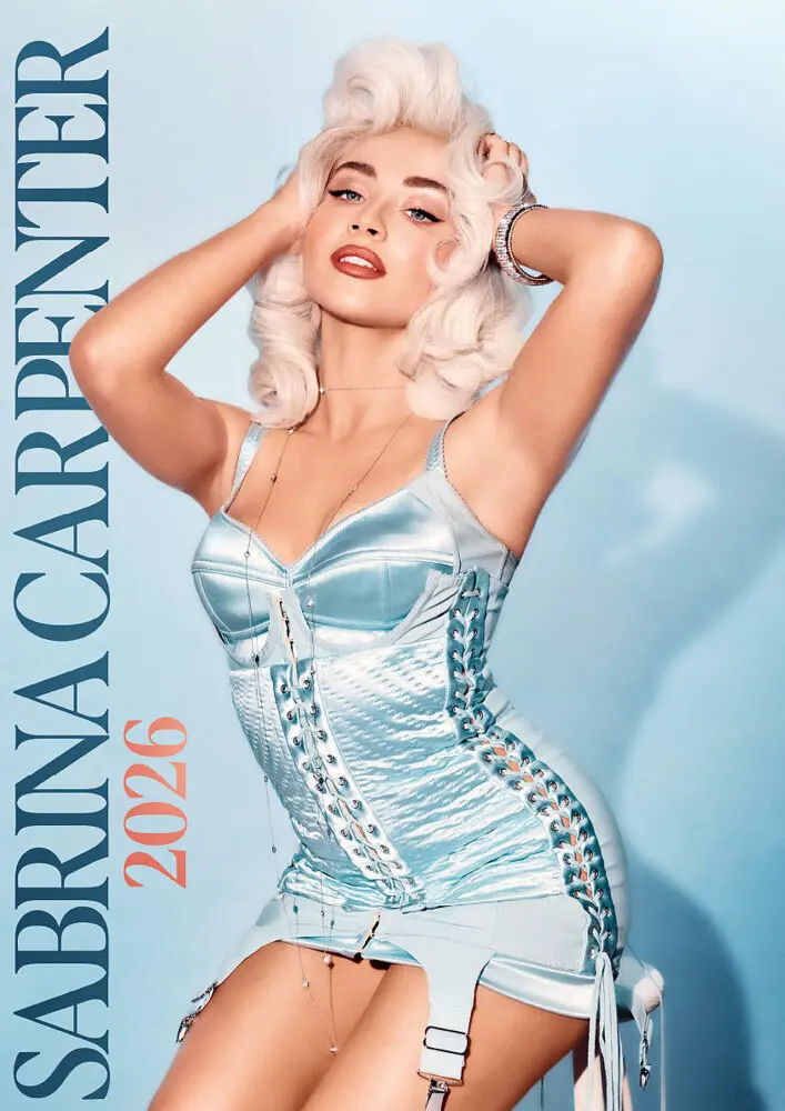 Cover: 9798893612097 | Sabrina Carpenter 2026 | Kalender | 14 S. | Deutsch | 2026