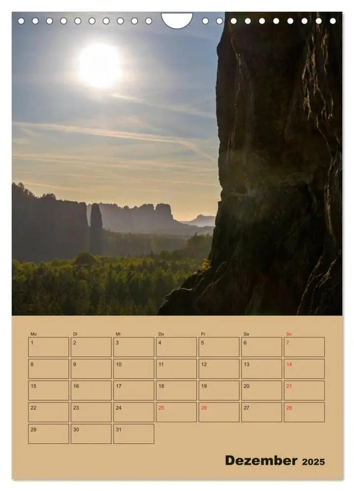 Bild: 9783435972197 | Zauberhafte Sächsische Schweiz (Wandkalender 2025 DIN A4 hoch),...
