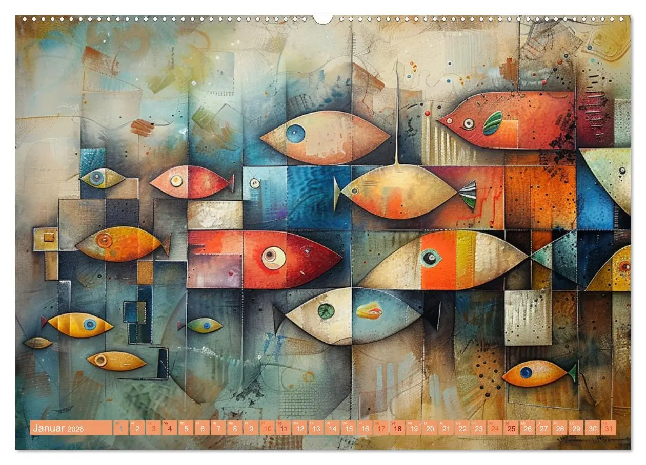Bild: 9783457372197 | Nu abba Budder bei die Fische! (hochwertiger Premium Wandkalender...