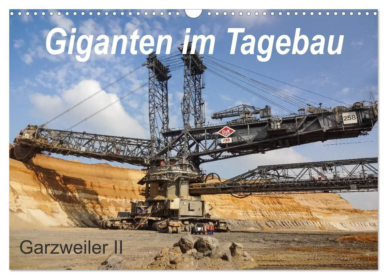 Cover: 9783457752197 | Giganten im Tagebau Garzweiler II (Wandkalender 2026 DIN A3 quer),...
