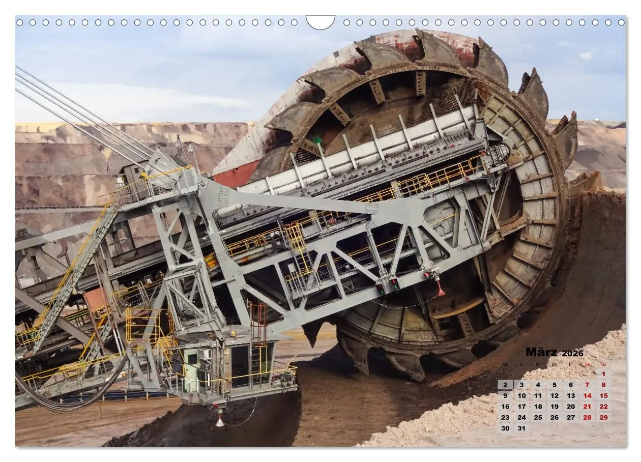 Bild: 9783457752197 | Giganten im Tagebau Garzweiler II (Wandkalender 2026 DIN A3 quer),...