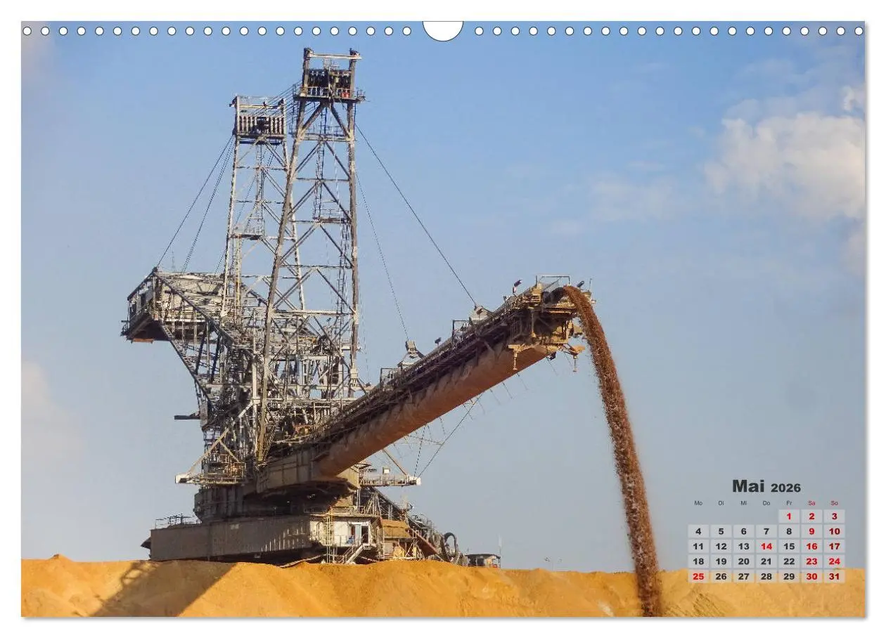 Bild: 9783457752197 | Giganten im Tagebau Garzweiler II (Wandkalender 2026 DIN A3 quer),...