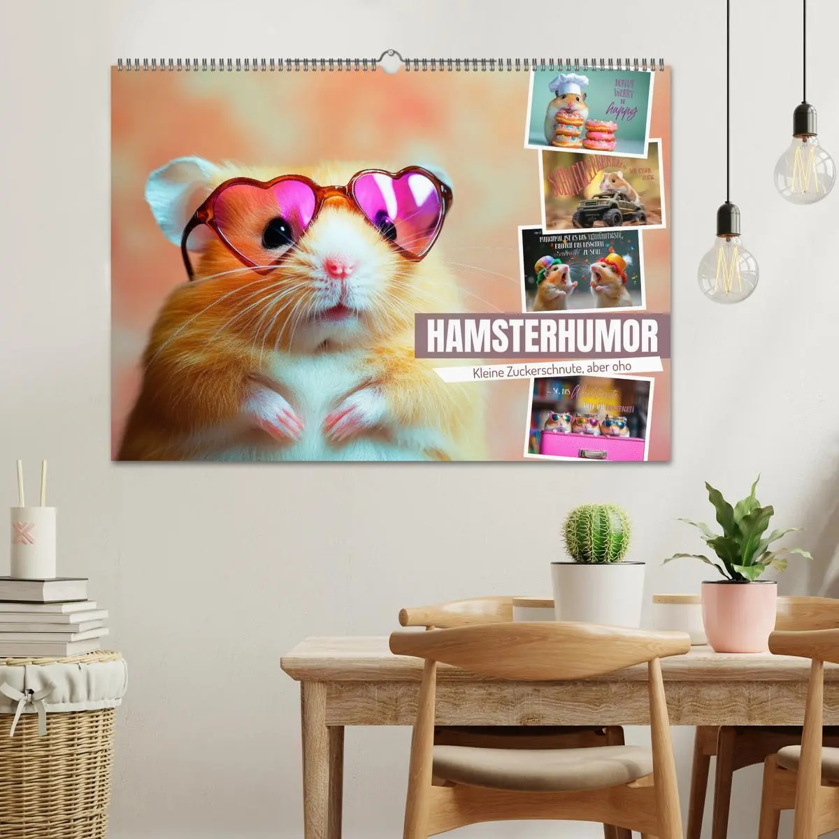 Bild: 9783457992197 | Hamsterhumor - Kleine Zuckerschnute, aber oho (Wandkalender 2026...