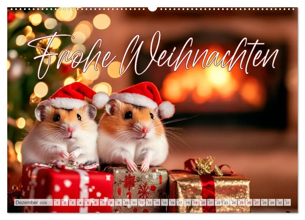 Bild: 9783457992197 | Hamsterhumor - Kleine Zuckerschnute, aber oho (Wandkalender 2026...