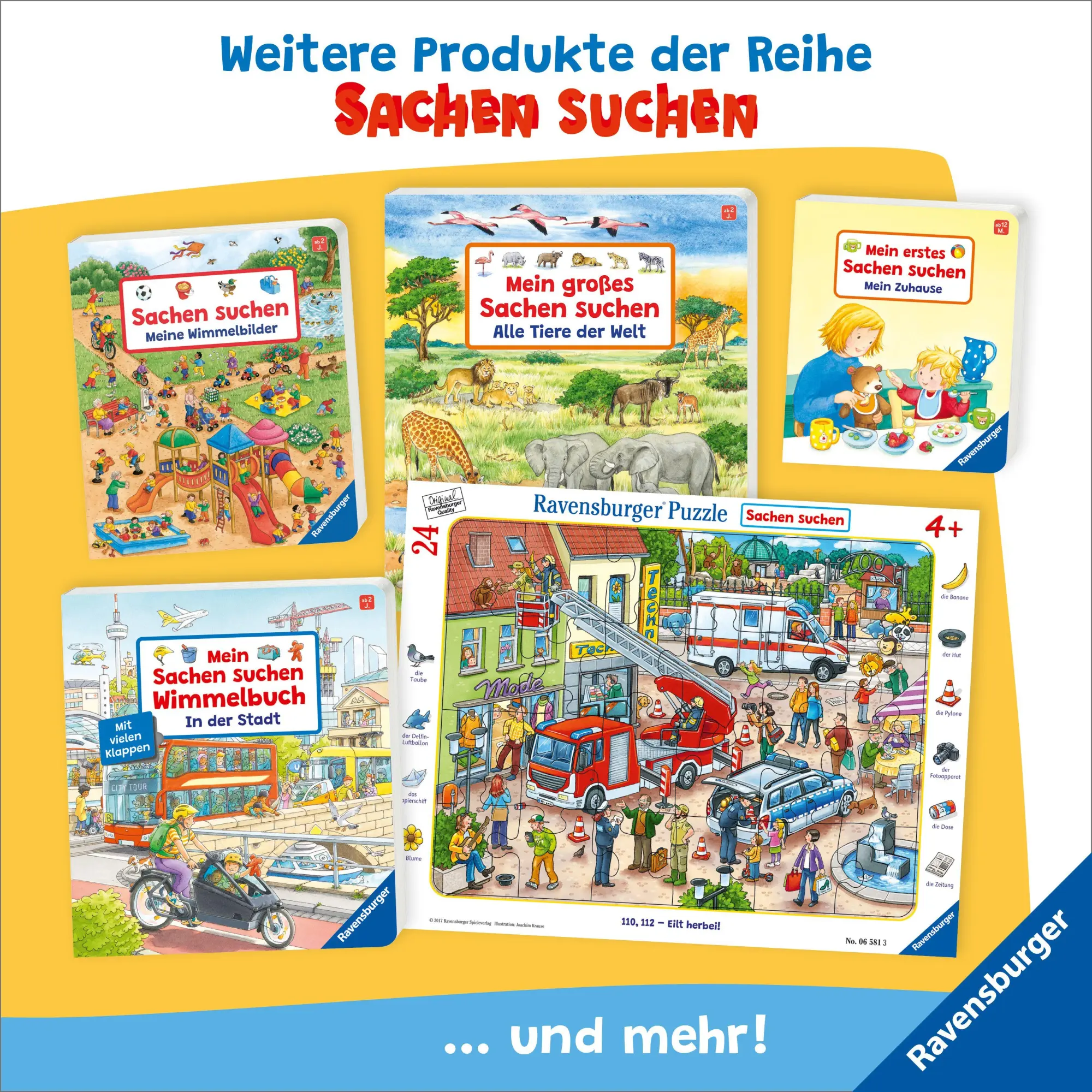 Bild: 9783473422197 | Mein Sachen suchen Wimmelbuch: Dinosaurier | Peter Nieländer | Buch
