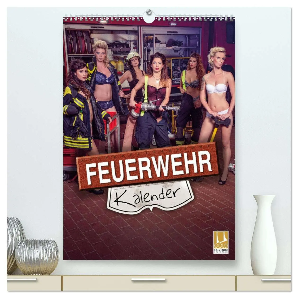 Cover: 9783516462197 | Feuerwehrkalender 2026 (hochwertiger Premium Wandkalender 2026 DIN...