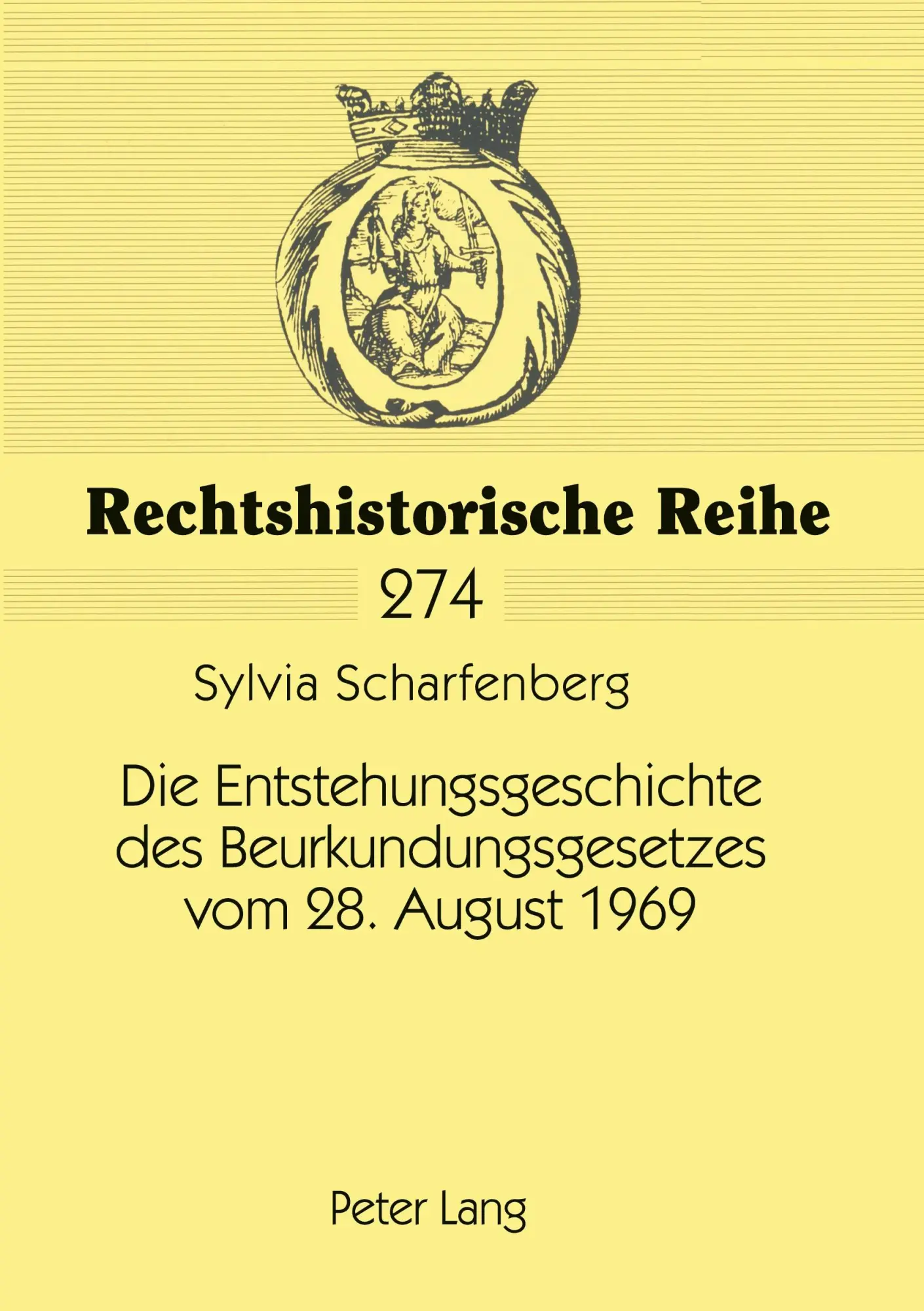 Cover: 9783631512197 | Die Entstehungsgeschichte des Beurkundungsgesetzes vom 28. August 1969
