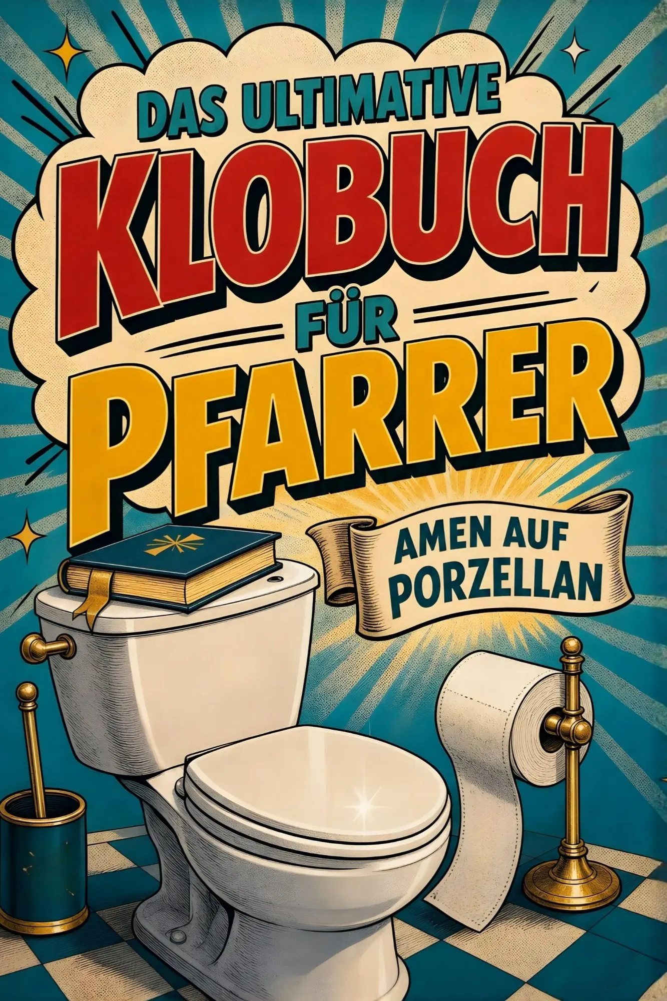 Cover: 9783696102197 | Das ultimative Klobuch für Pfarrer | Amen auf Porzellan | Lucy Schulz