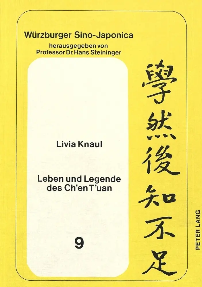 Cover: 9783820462197 | Leben und Legende des Ch'en T'uan | Taschenbuch | Deutsch | Peter Lang