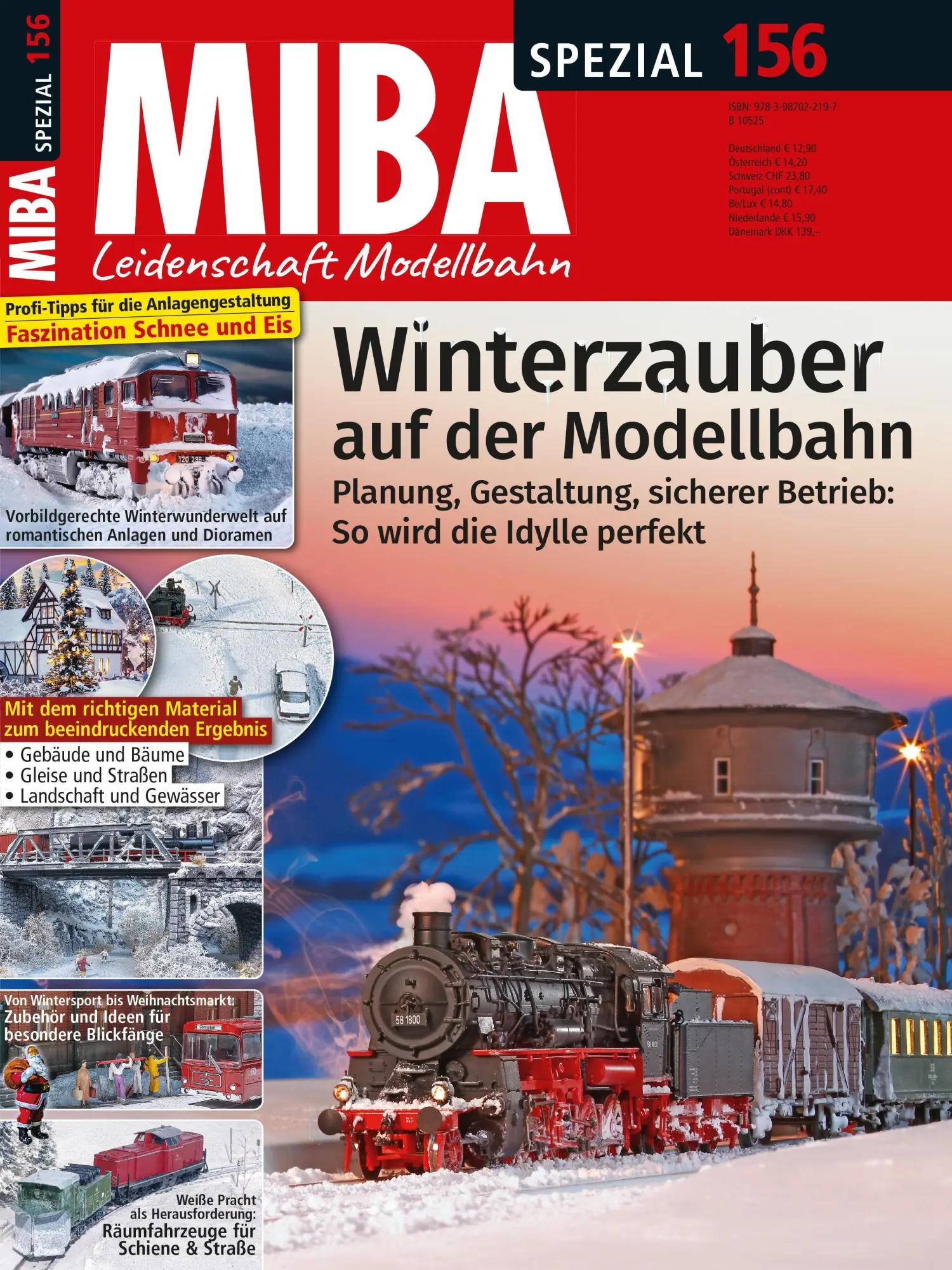 Cover: 9783987022197 | Winterzauber auf der Modellbahn | MIBA Speztial 156/2026 | Broschüre