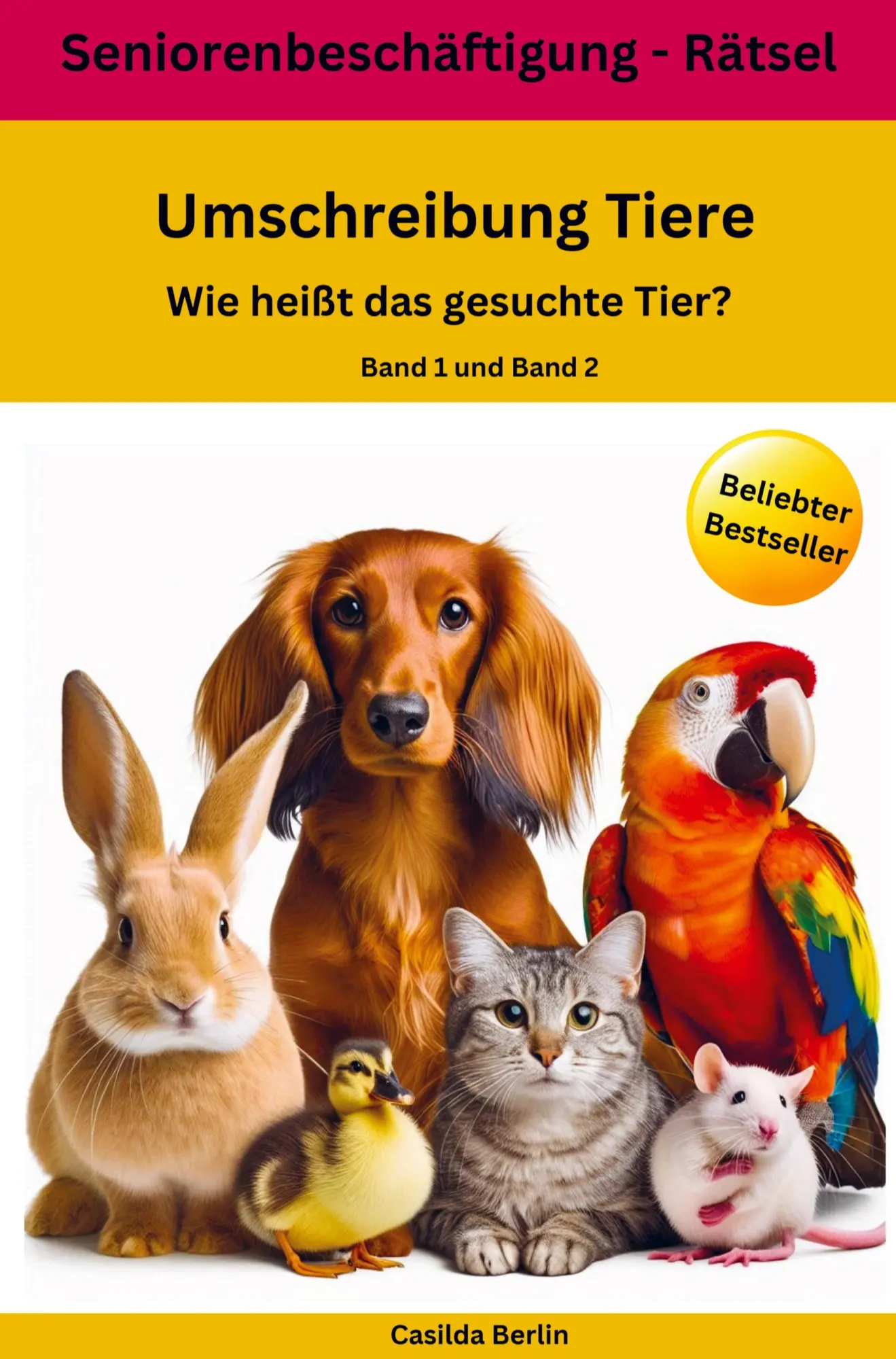 Cover: 9789403762197 | Umschreibung Tiere - Wie heißt das gesuchte Tier? Band 1 + 2 | Berlin
