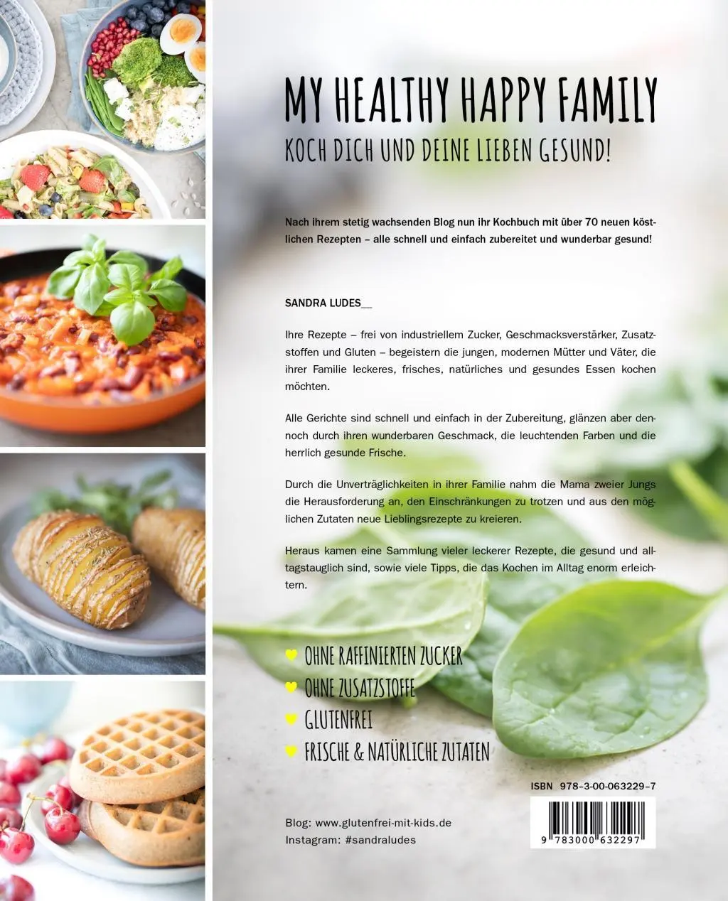 Bild: 9783000632297 | My healthy happy family | Über 70 gesunde &amp; einfache Familienrezepte