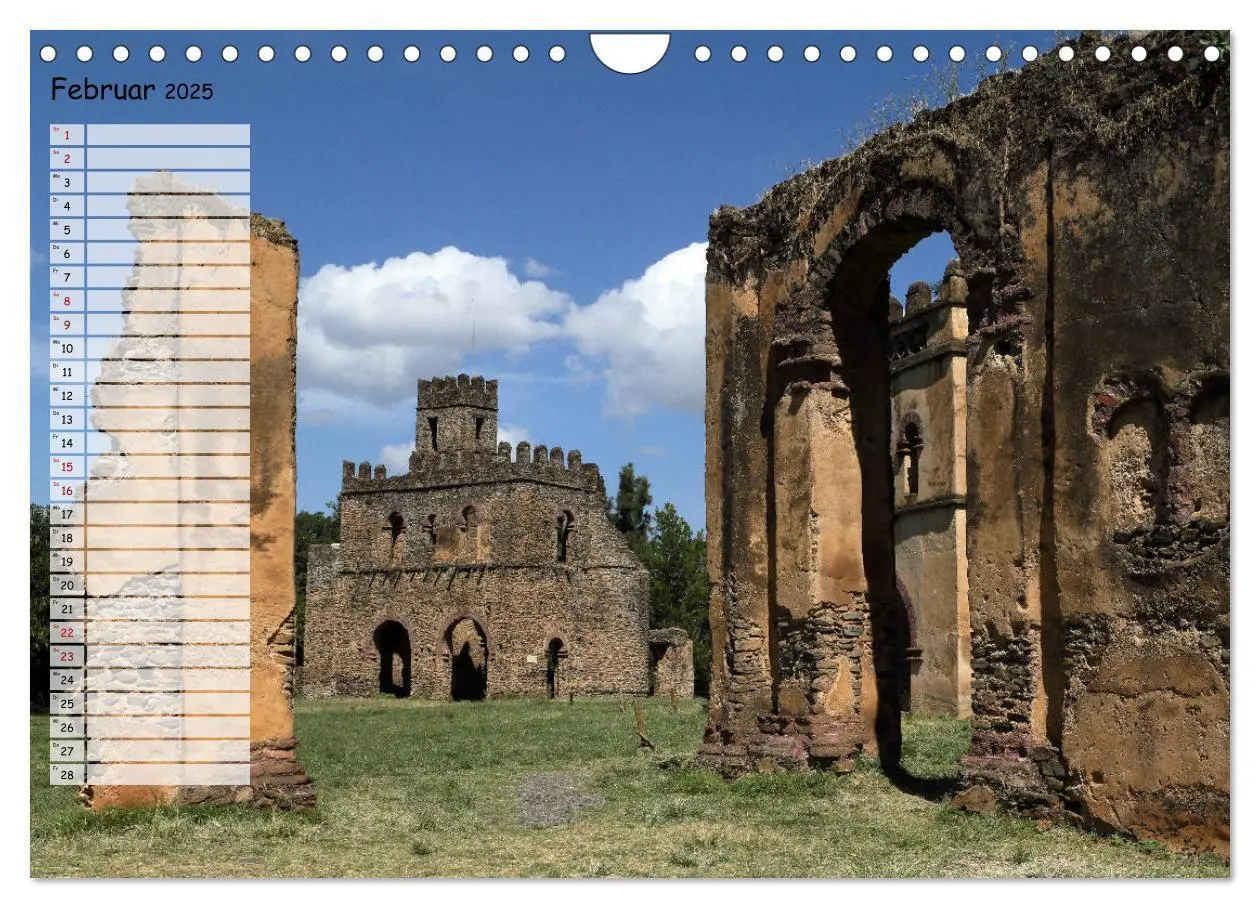 Bild: 9783435342297 | Abenteuer Äthiopien (Wandkalender 2025 DIN A4 quer), CALVENDO...