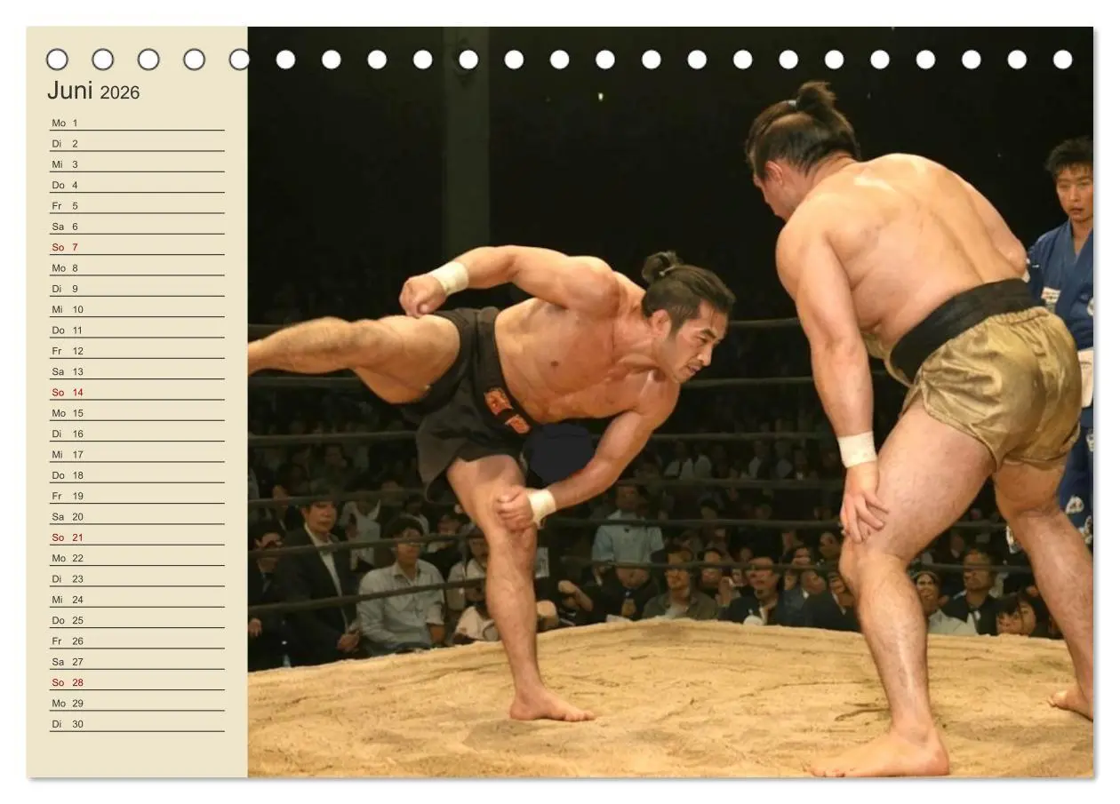 Bild: 9783457362297 | KI Sumo-Kämpfer Im Ring der Giganten (Tischkalender 2026 DIN A5...