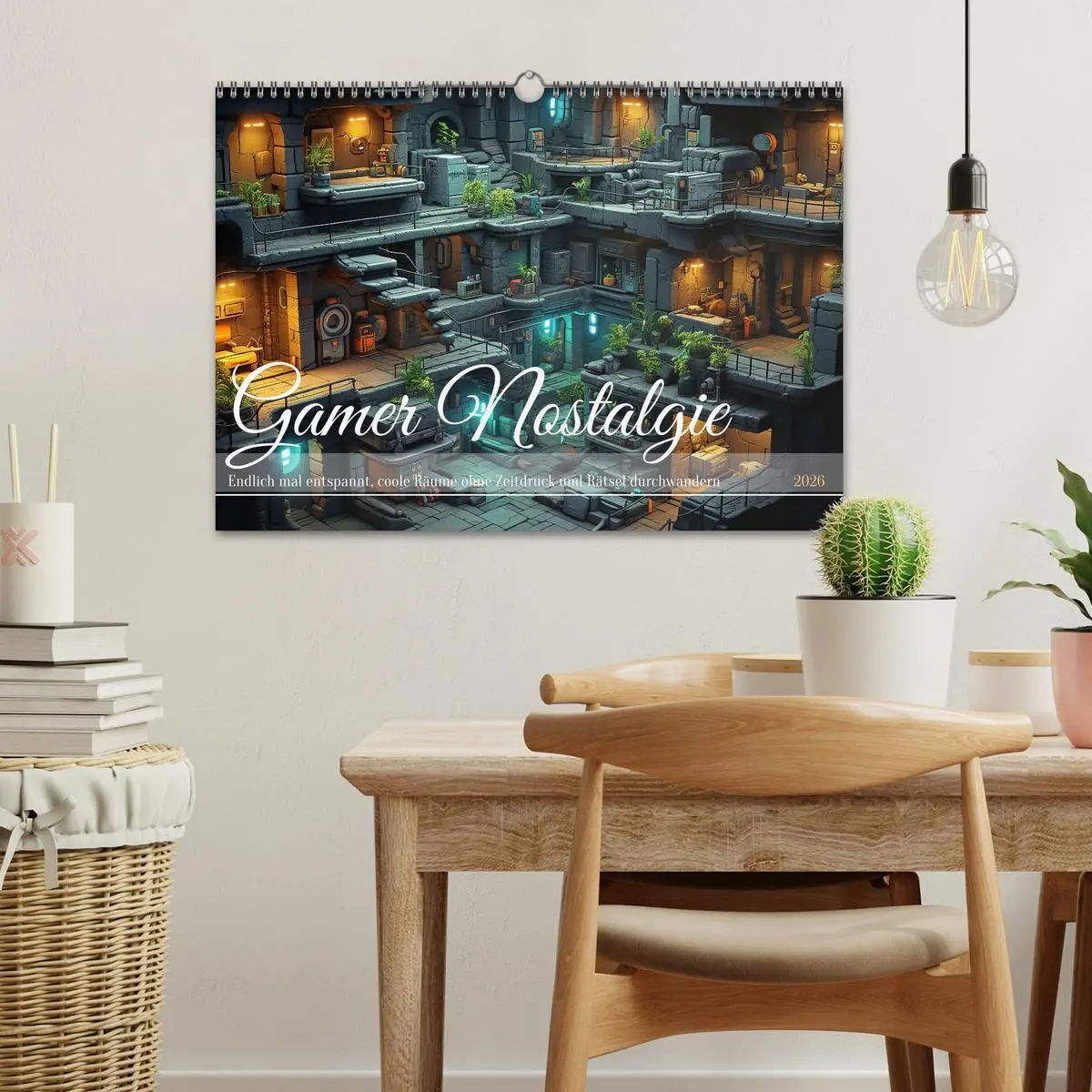 Bild: 9783457502297 | Gamer Nostalgie (Wandkalender 2026 DIN A3 quer), CALVENDO...