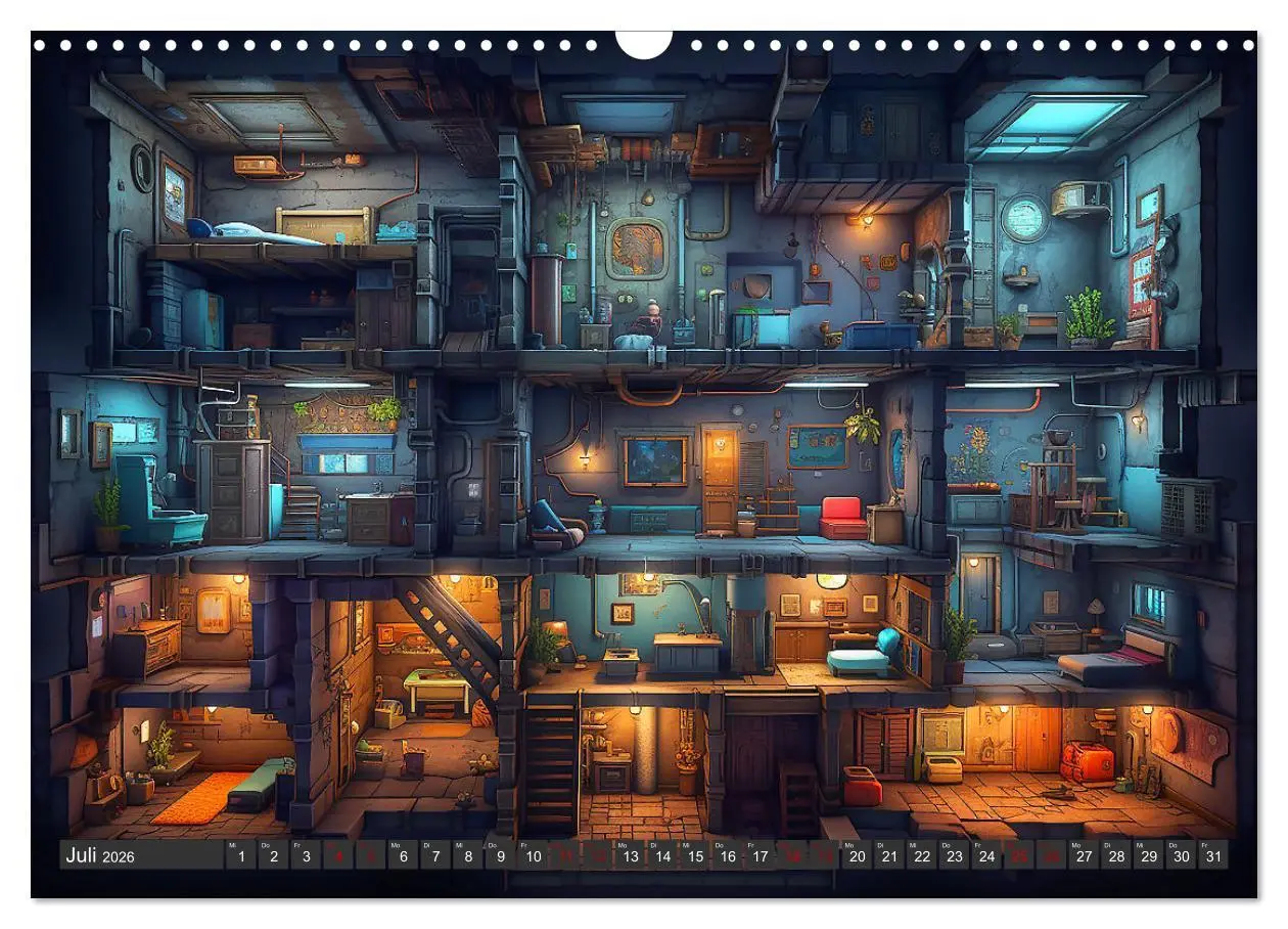 Bild: 9783457502297 | Gamer Nostalgie (Wandkalender 2026 DIN A3 quer), CALVENDO...