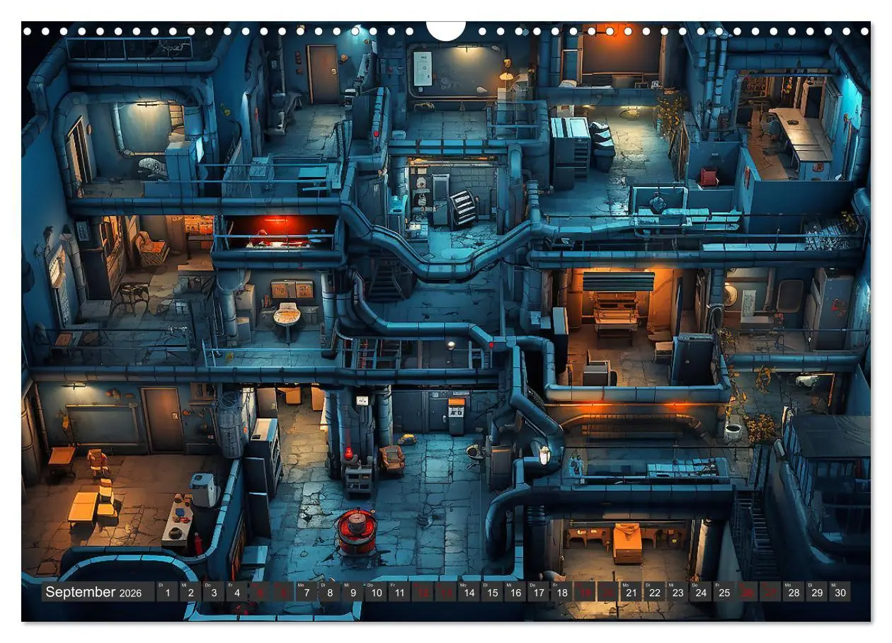 Bild: 9783457502297 | Gamer Nostalgie (Wandkalender 2026 DIN A3 quer), CALVENDO...