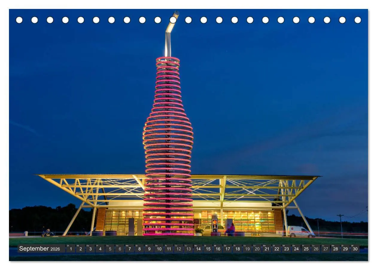 Bild: 9783457672297 | Route 66 (Tischkalender 2026 DIN A5 quer), CALVENDO Monatskalender
