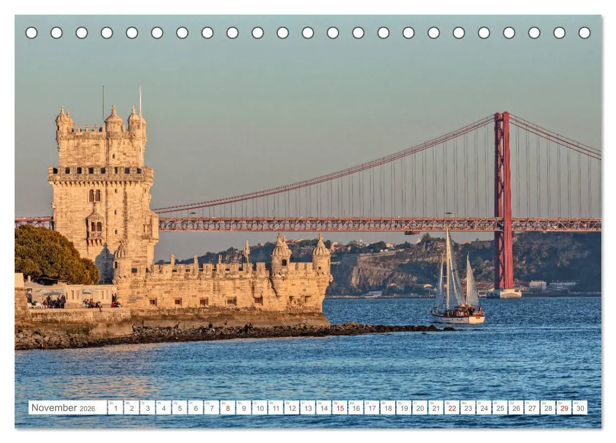 Bild: 9783457742297 | Portugal, der bunte Süden Europas (Tischkalender 2026 DIN A5 quer),...