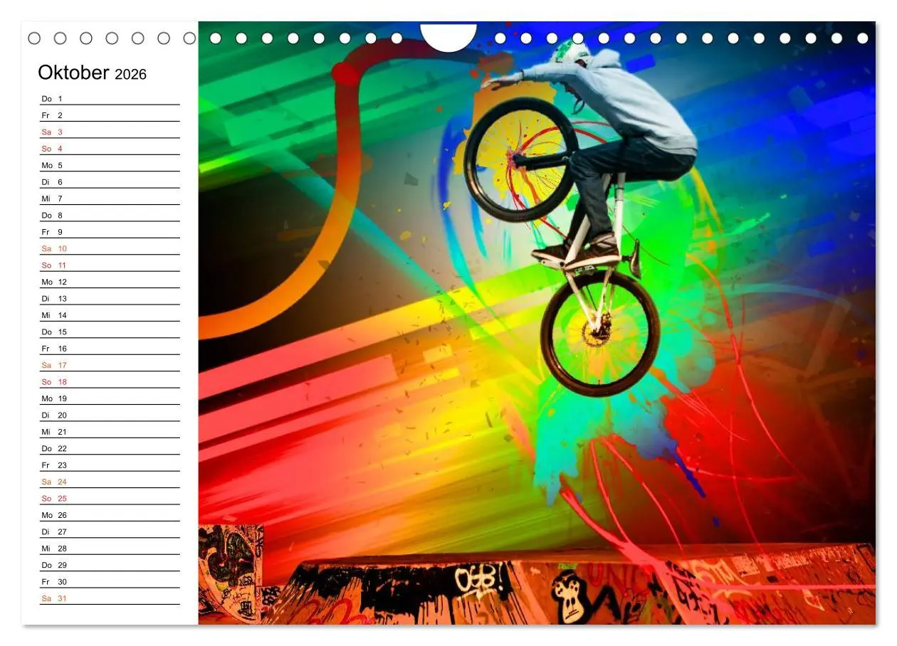 Bild: 9783457982297 | BMX My Life (Wandkalender 2026 DIN A4 quer), CALVENDO Monatskalender