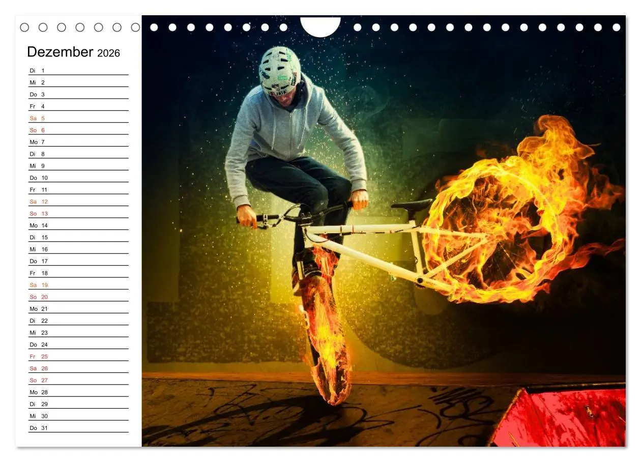 Bild: 9783457982297 | BMX My Life (Wandkalender 2026 DIN A4 quer), CALVENDO Monatskalender