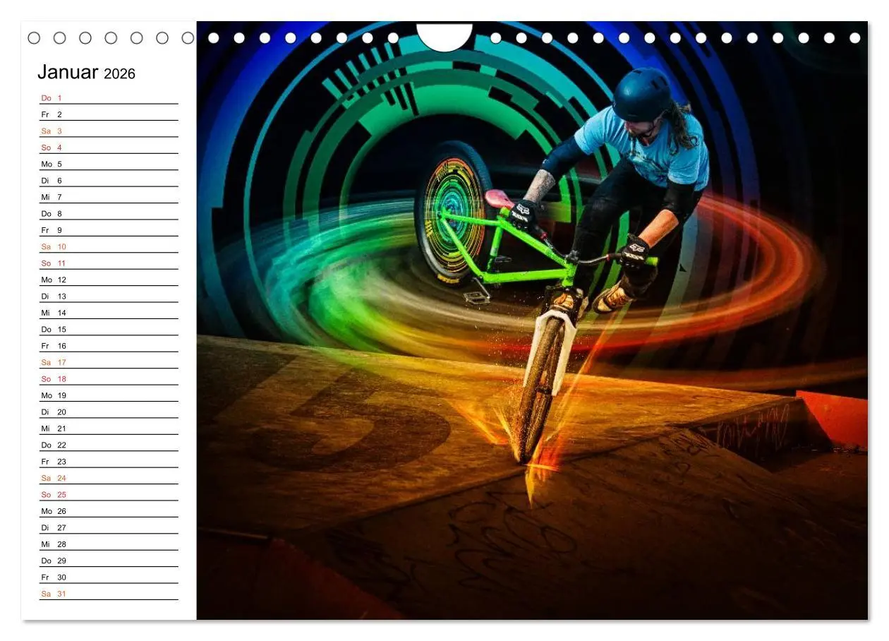 Bild: 9783457982297 | BMX My Life (Wandkalender 2026 DIN A4 quer), CALVENDO Monatskalender