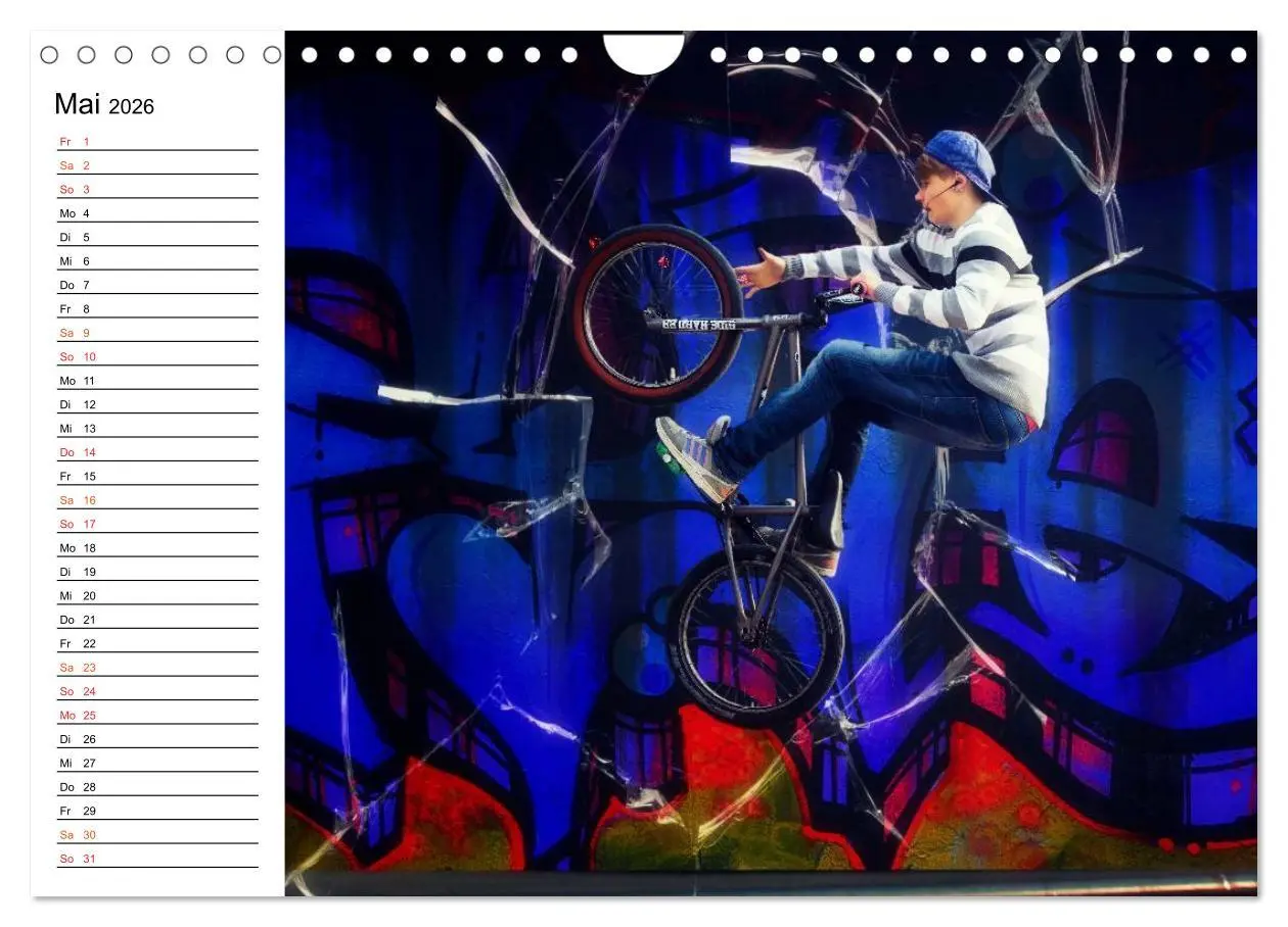 Bild: 9783457982297 | BMX My Life (Wandkalender 2026 DIN A4 quer), CALVENDO Monatskalender