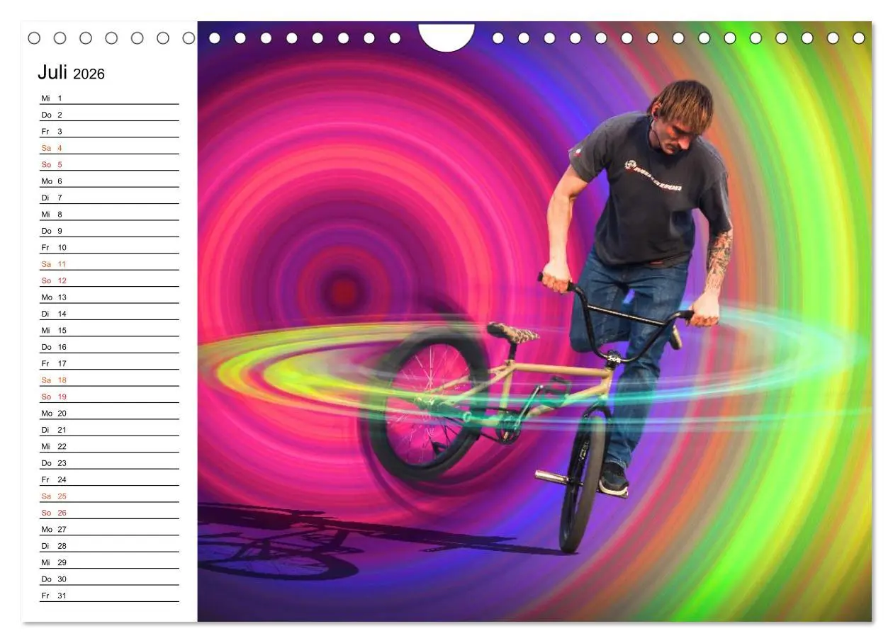 Bild: 9783457982297 | BMX My Life (Wandkalender 2026 DIN A4 quer), CALVENDO Monatskalender