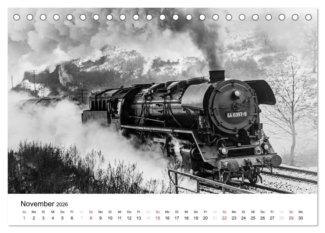 Bild: 9783516072297 | Dampfloks in der DDR (Tischkalender 2026 DIN A5 quer), CALVENDO...