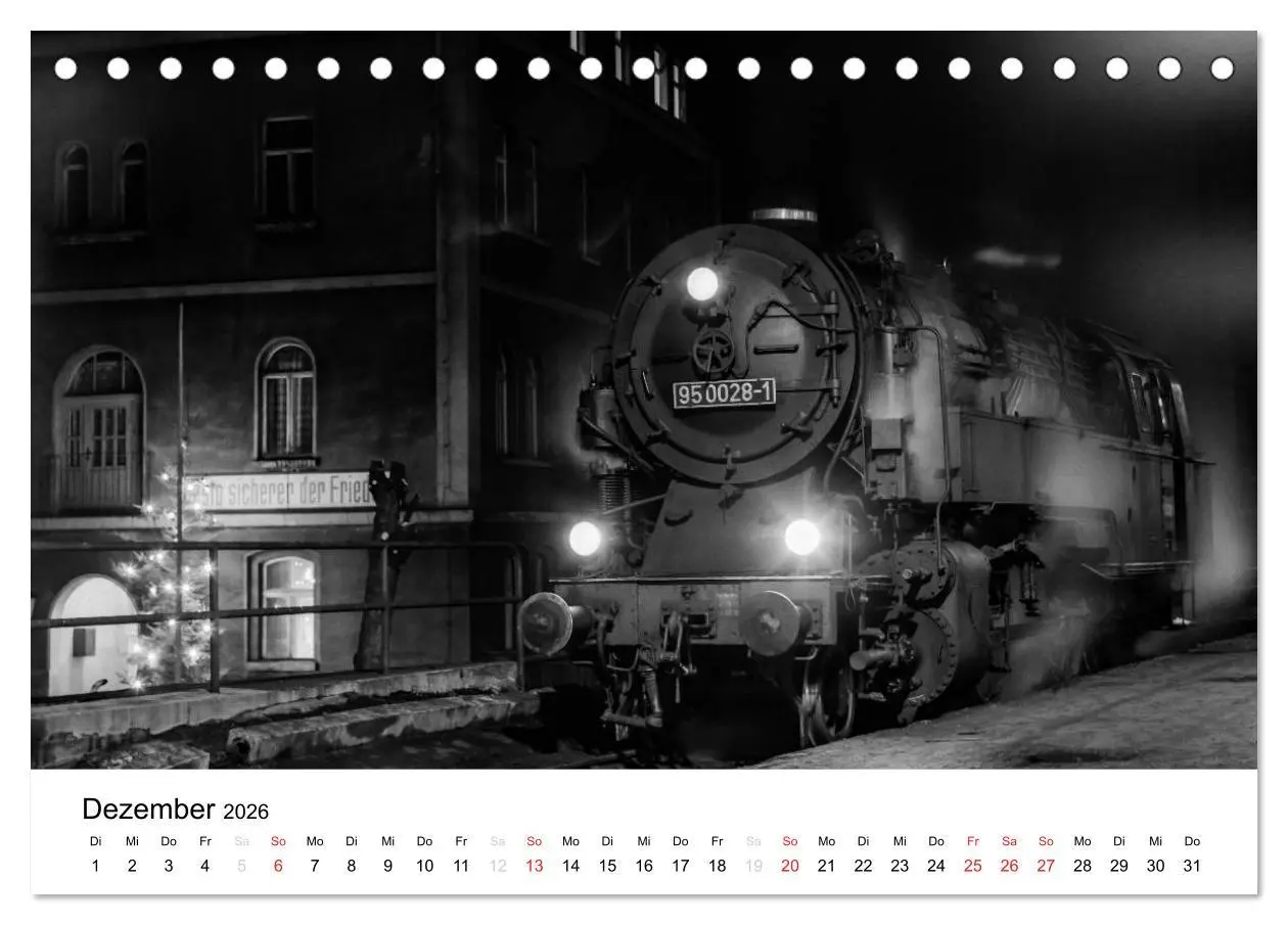 Bild: 9783516072297 | Dampfloks in der DDR (Tischkalender 2026 DIN A5 quer), CALVENDO...