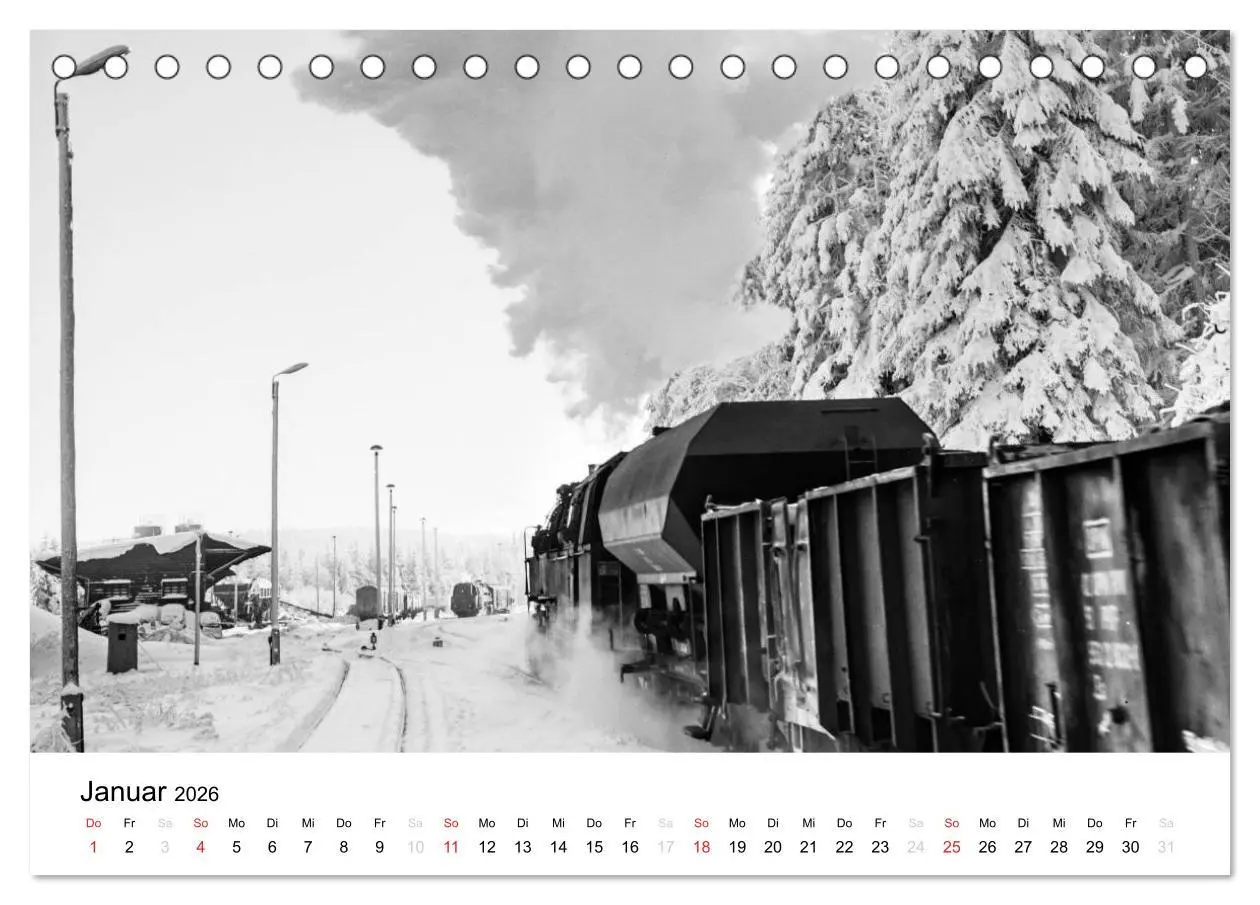 Bild: 9783516072297 | Dampfloks in der DDR (Tischkalender 2026 DIN A5 quer), CALVENDO...
