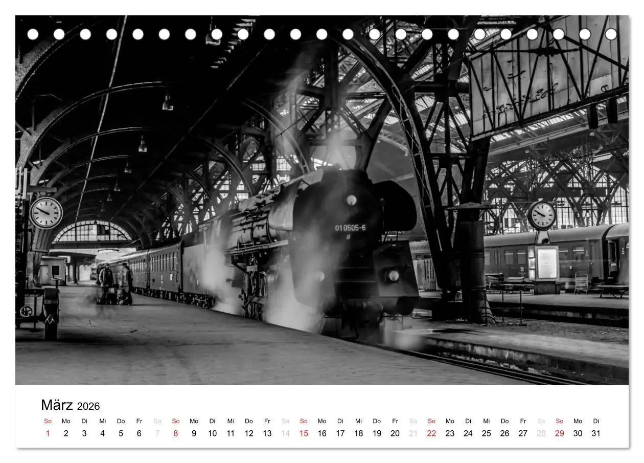 Bild: 9783516072297 | Dampfloks in der DDR (Tischkalender 2026 DIN A5 quer), CALVENDO...