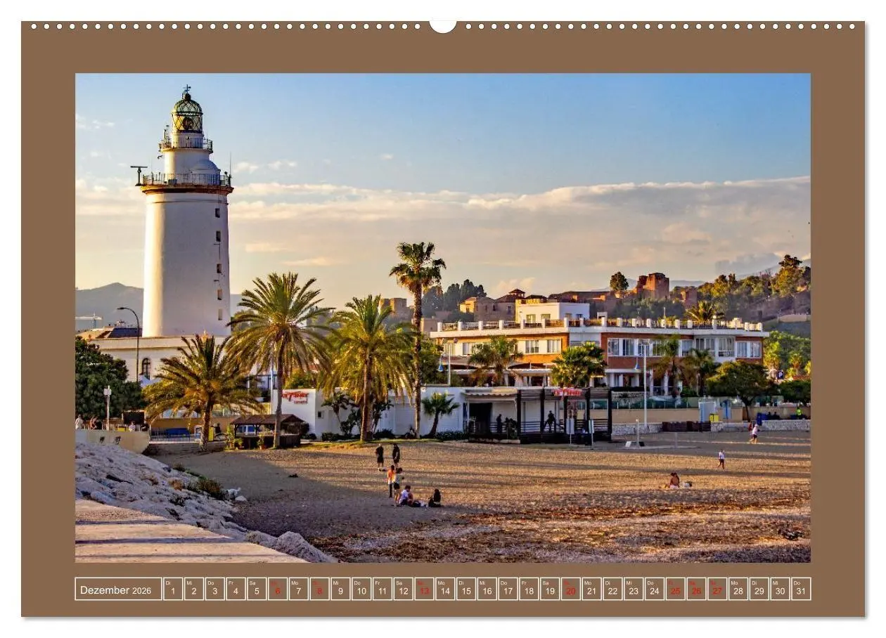 Bild: 9783516692297 | Ein Herz für Málaga (hochwertiger Premium Wandkalender 2026 DIN A2...