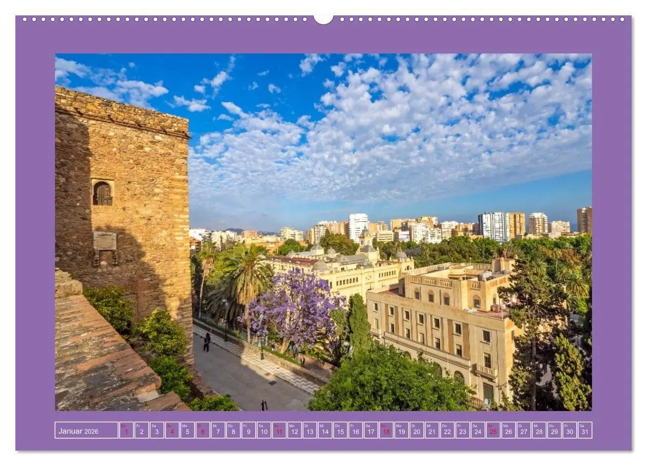 Bild: 9783516692297 | Ein Herz für Málaga (hochwertiger Premium Wandkalender 2026 DIN A2...