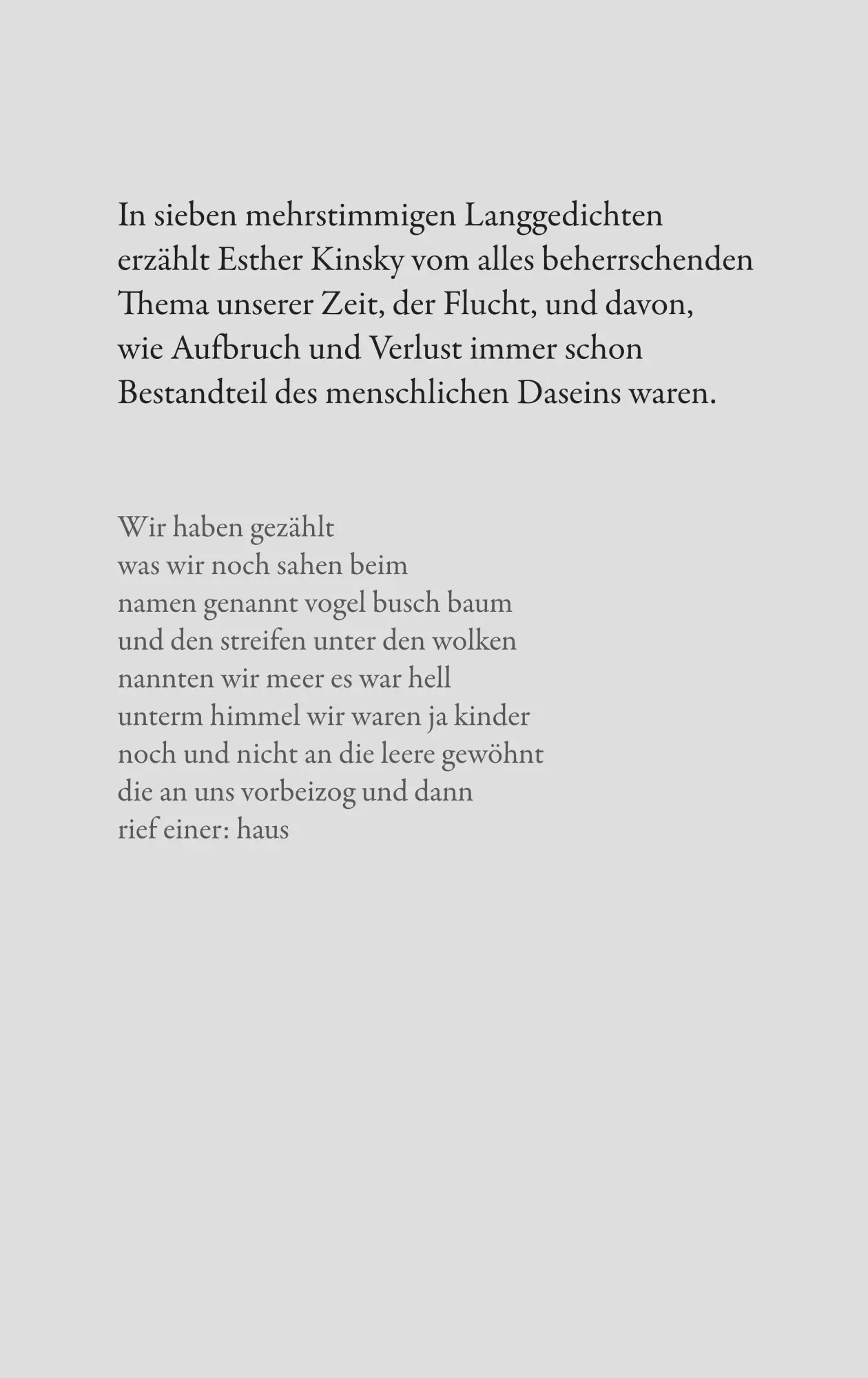 Rückseite: 9783518432297 | Heim.Statt | Gedichte | Esther Kinsky | Buch | 150 S. | Deutsch | 2025