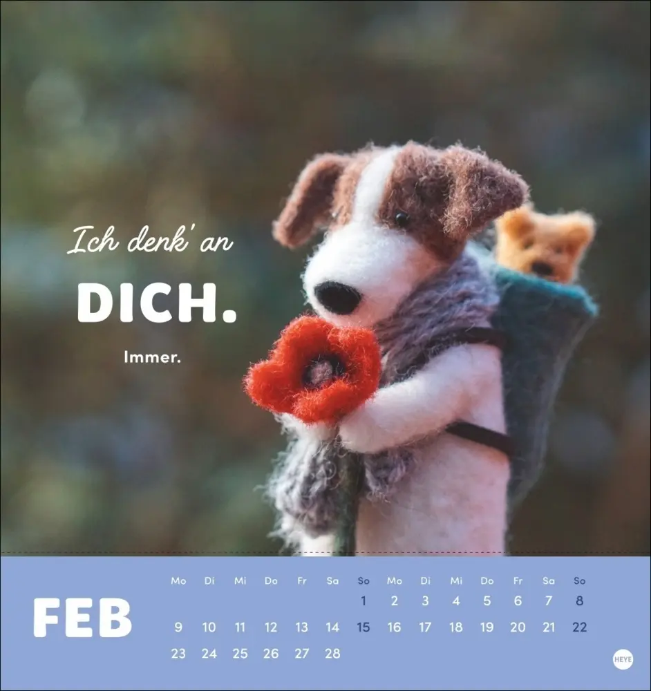 Bild: 9783756412297 | Woodlanders: Für immer Freunde Postkartenkalender 2026 | Holly Kirby