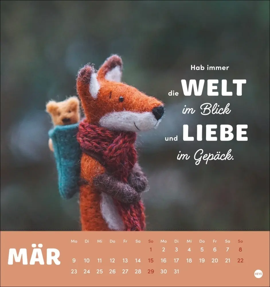 Bild: 9783756412297 | Woodlanders: Für immer Freunde Postkartenkalender 2026 | Holly Kirby