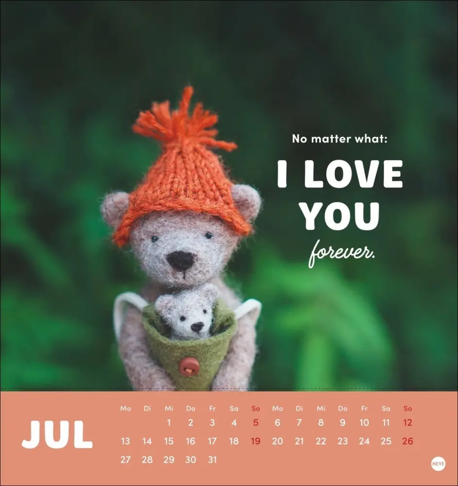 Bild: 9783756412297 | Woodlanders: Für immer Freunde Postkartenkalender 2026 | Holly Kirby