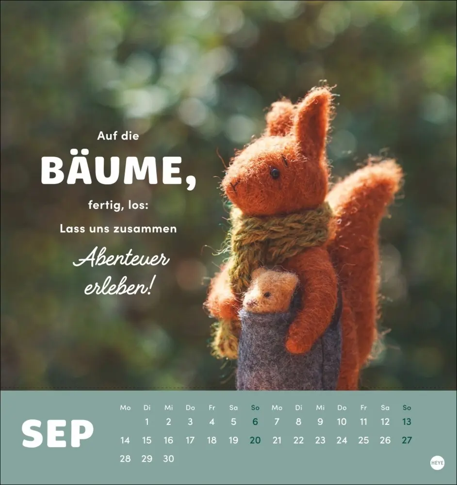 Bild: 9783756412297 | Woodlanders: Für immer Freunde Postkartenkalender 2026 | Holly Kirby