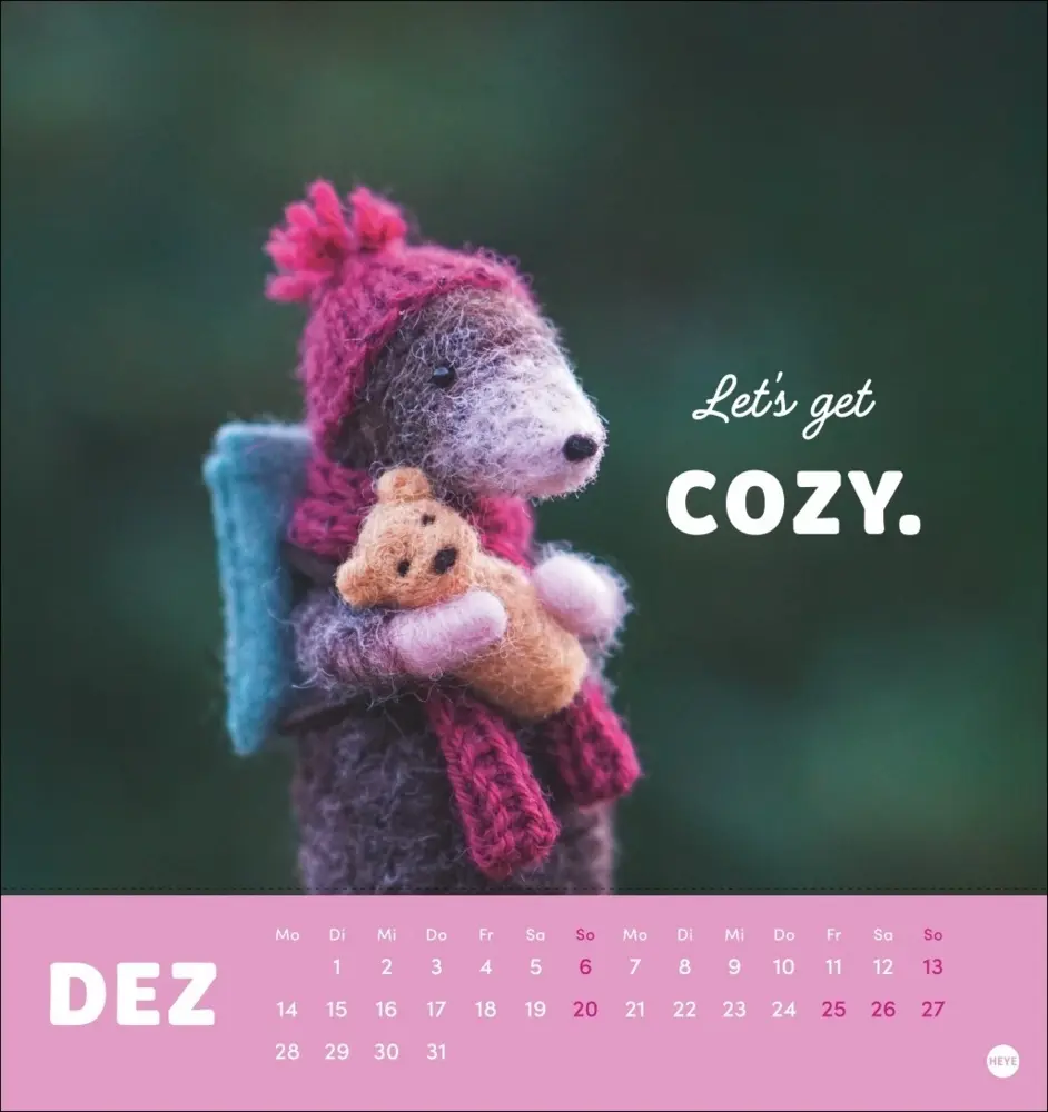 Bild: 9783756412297 | Woodlanders: Für immer Freunde Postkartenkalender 2026 | Holly Kirby