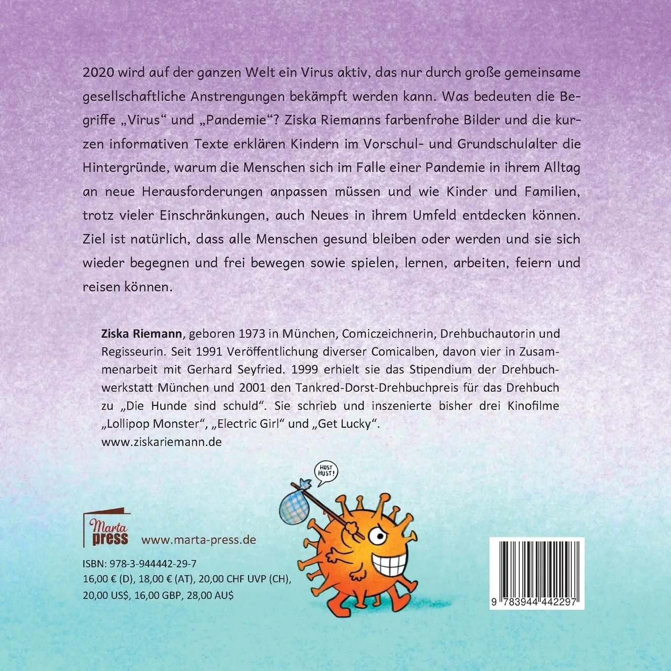 Rückseite: 9783944442297 | Wir Kinder wollen es wissen | Ziska Riemann | Taschenbuch | 36 S.