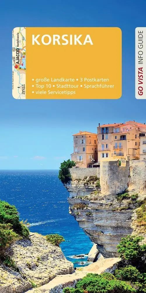 Cover: 9783961412297 | Go Vista Info Guide Reiseführer Korsika, mit 1 Karte | Taschenbuch