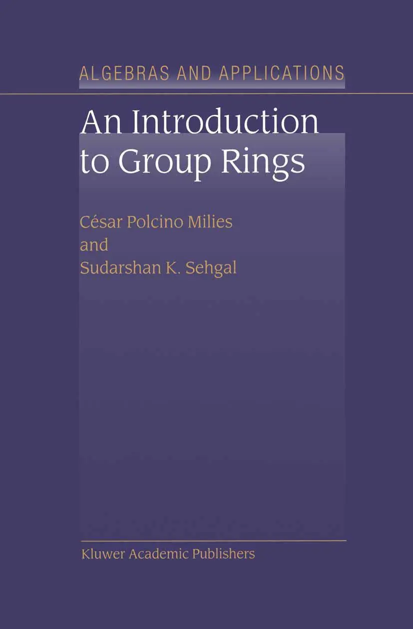 Cover: 9781402002397 | An Introduction to Group Rings | S. K. Sehgal (u. a.) | Taschenbuch