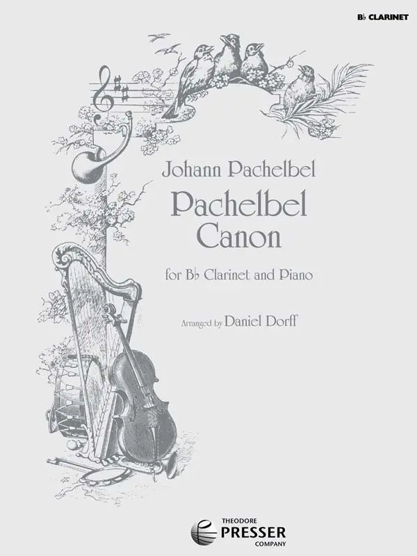 Cover: 9781598062397 | Pachelbel Canon | For B-Flat Clarinet and Piano | Johann Pachelbel