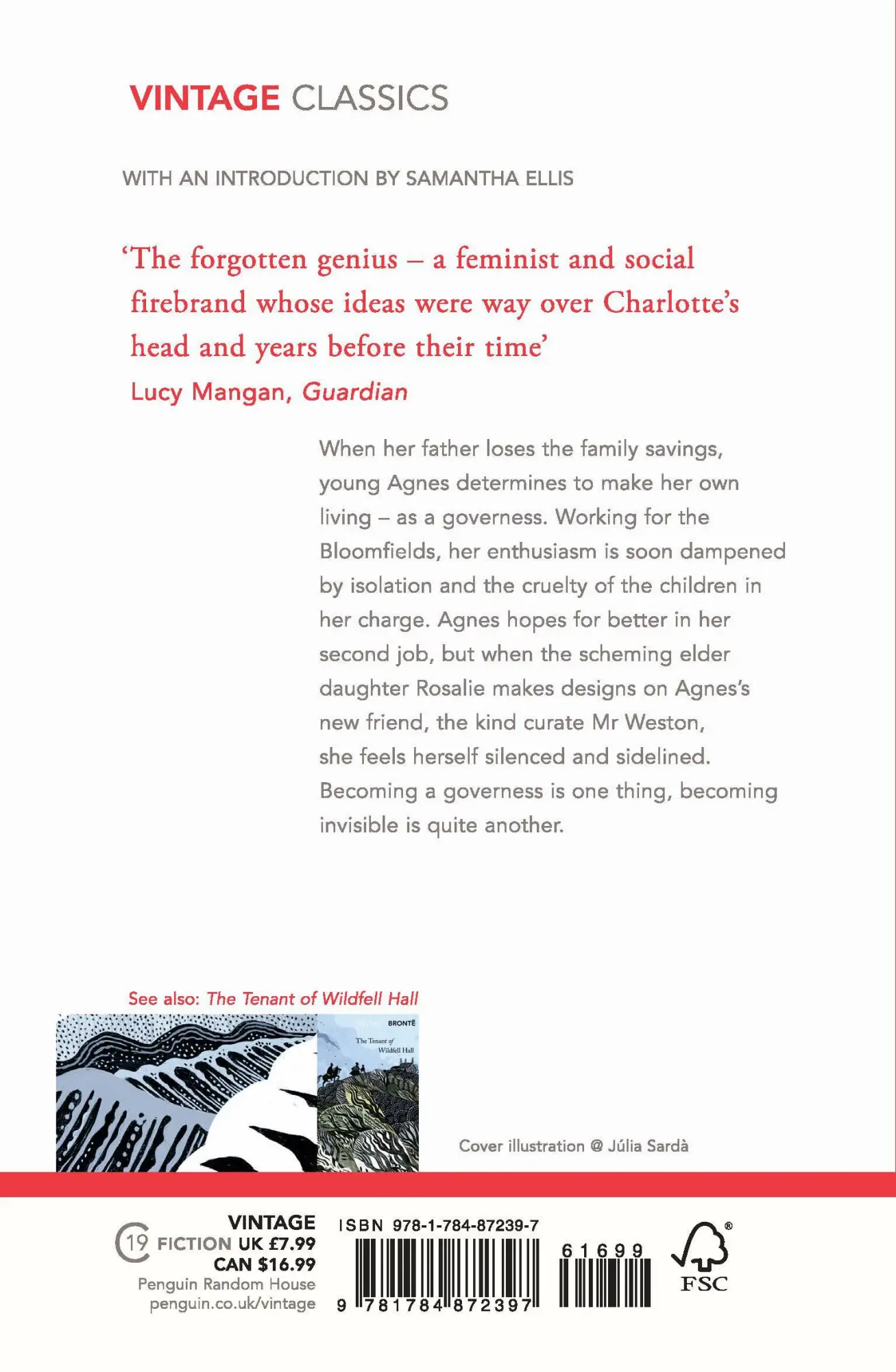 Rückseite: 9781784872397 | Agnes Grey | Anne Bronte | Taschenbuch | Kartoniert / Broschiert